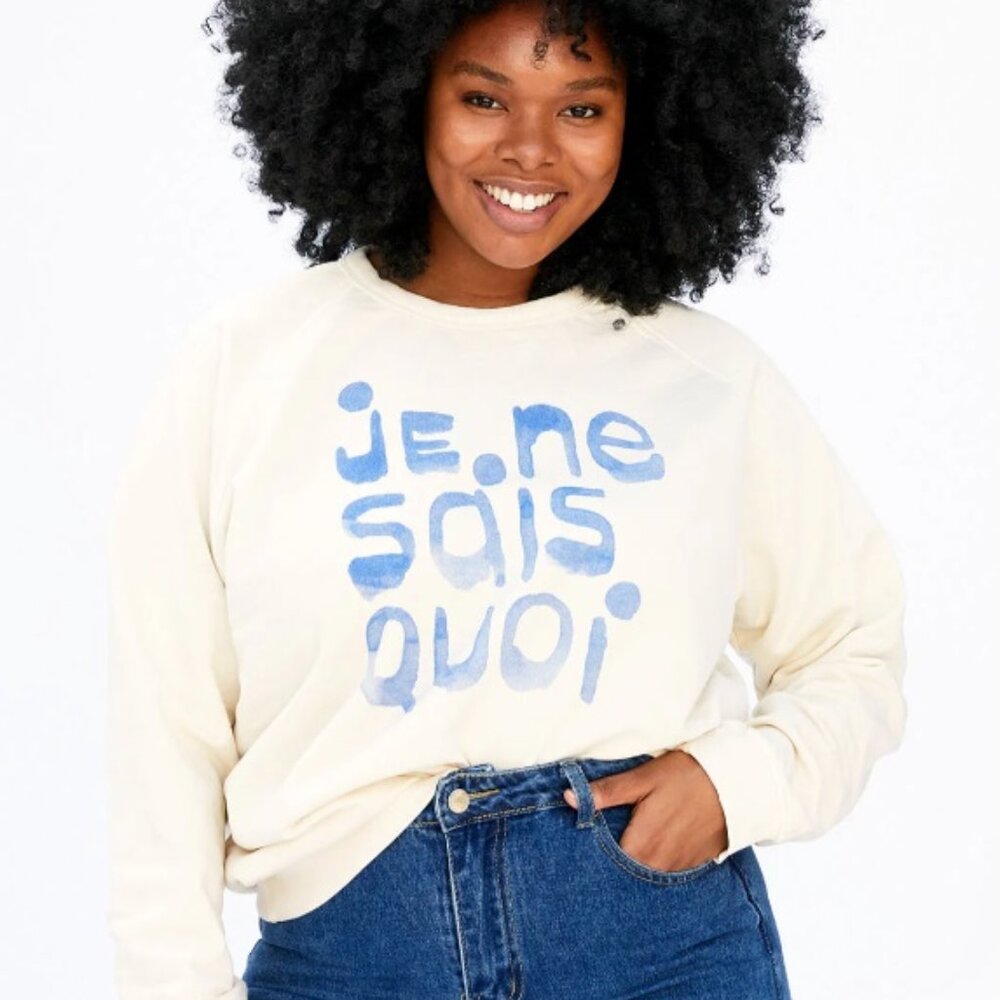 Clare V. “Je Ne Sais Quoi” Sweatshirt